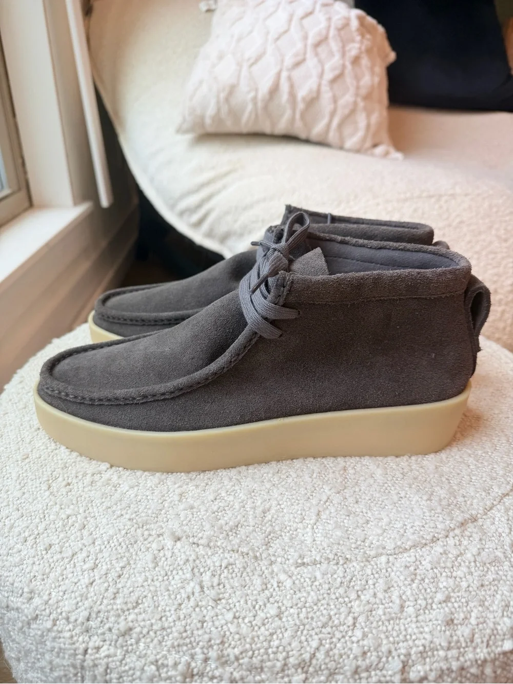 Marc Fisher Cooper Suede Chukka Boot NWOT! in Charcoal Grey size 10.5